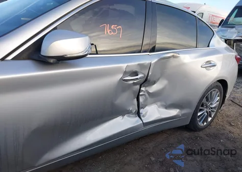 2019 Infiniti Q50 3.0T Luxe from USA, damaged, VIN JN1EV7ARXKM555145